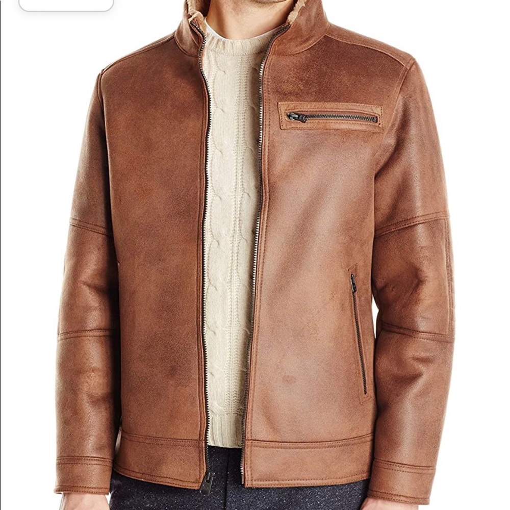 Buffalo by David Bitton Men's BROWN JACKET Size M